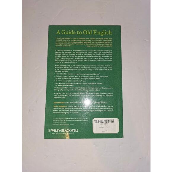 A Guide to Old English, 8th Ed. - Mitchell - Picture 2 of 5